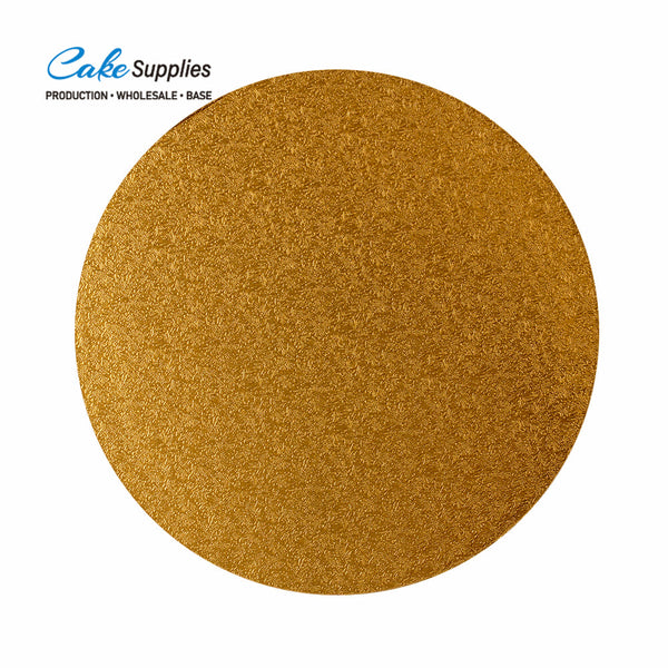 12mm Gold  Round Smooth Edge  Cake Boards
